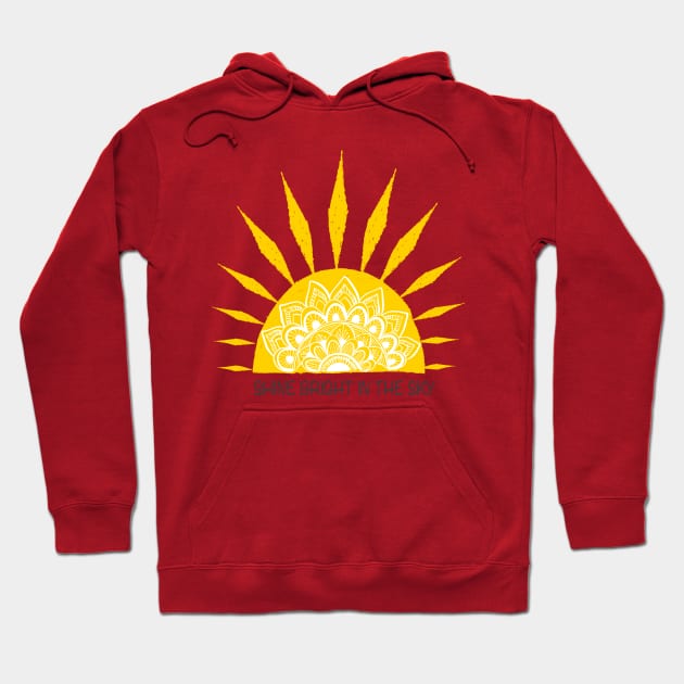 Sunshine positive Hoodie by Guncha Kumar